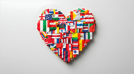 Heart Of Nations Collage