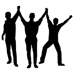 Friendship Silhouette Flat