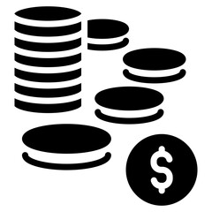 Cost Glyph Icon