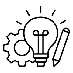 Creativity Outline Icon