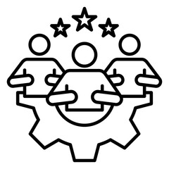 Employee Outline Icon