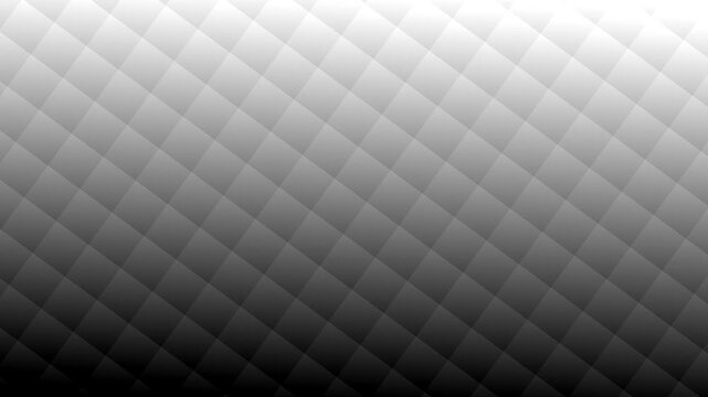 Quilted Gradient Mesh &ndash; Monochrome Diamond Texture Design

