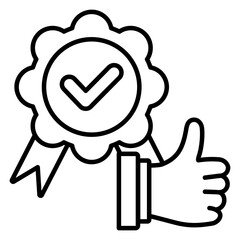 Good Quality Outline Icon