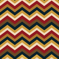 Pattern seamless chevron abstract wave background stripe gold luxury color and line. Geometric line vector. Christmas background.