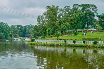 lake in the park
