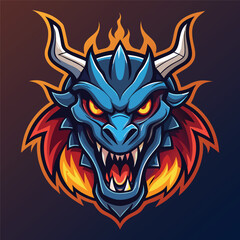 Angry Tiger Logo – Bold Mascot Style for Branding or Merchandise