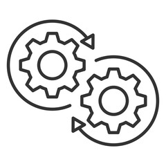Devops Outline Icon