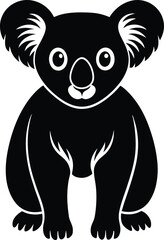 vector illustration of a panda