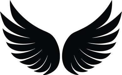 angel wings vector
