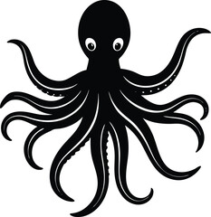 octopus vector illustration isolated