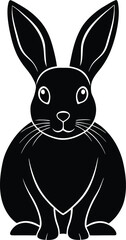 vector illustration of a rabbit
