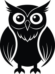 two owls sitting on a branch