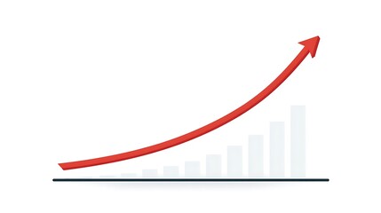 Digital Business Analysis – Hand Pointing to Growth Metrics
