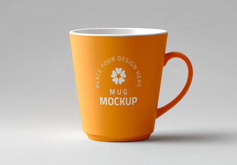 Realistic Premium Mug Mockup