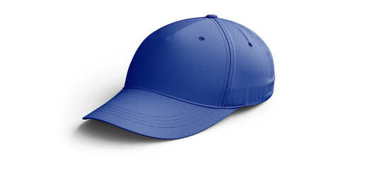 CAP Baseball Cap Mock up – Side View with Editable Layers on Transparent Background