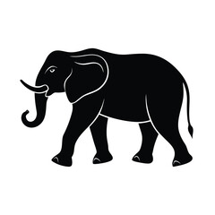 Obraz premium elephant vector illustration