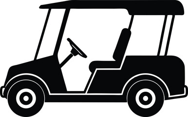 golf car vector illustration