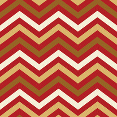 Pattern seamless chevron abstract wave background stripe gold luxury color and line. Geometric line vector. Christmas background.