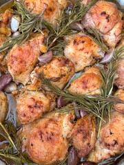 roasted chicken with rosemary