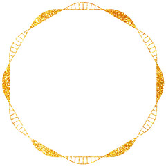 ラメグリッター_フレーム_丸