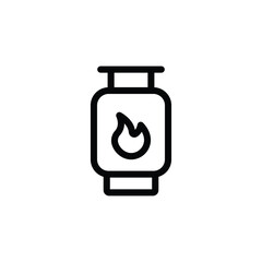 gas cylinder icon