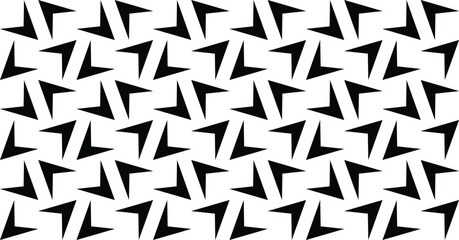 Geometric Seamless Pattern with arrowhead. Arrows seamless Pattern.