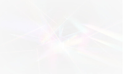 Glowing star flare rainbow light glass jewelry glitter shine crystal overlay spark flash spectrum...