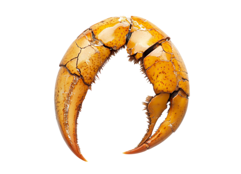 Half cracked lobster claw