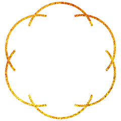 背景素材_和風フレーム_ラメ