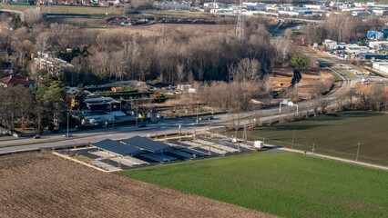 Ombrières photovoltaïques de parking