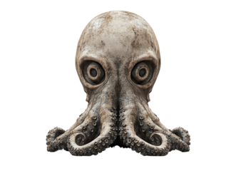 Mysterious Octopus Portrait