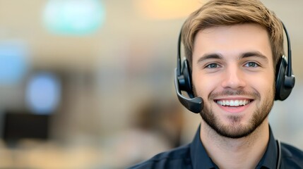 Customer service interaction call center portrait professional environment close-up communication strategy