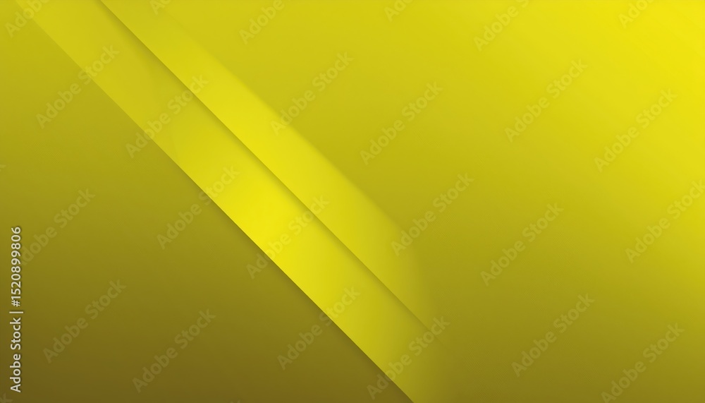 Poster  diagonal yellow metallic layers abstract background for web design, branding, and print media with modern geometric texture and industrial shine effect