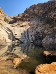 Obraz premium river in the canyon of colorado