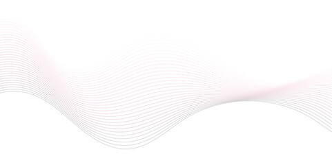 Abstract wavy lines Isolated background design. Wave modern stream transparent background.

