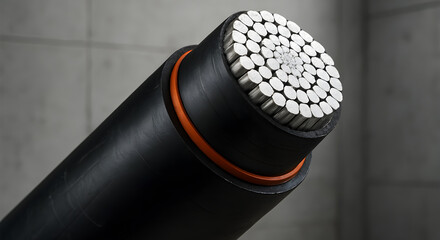 the insulator, a crucial component in high-voltage transmission systems.