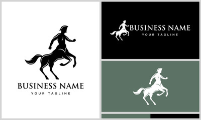 Centaur Logo Design Variations. (1)