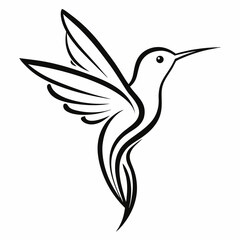 vector illustration of a bird