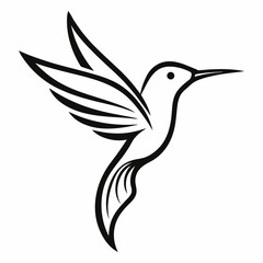 vector illustration of a bird