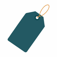 blank price tag
