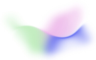 Gradients shape multicolored romantic design colour blue pink green Gantle tones paper texture 