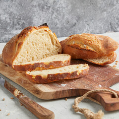 Selbstgebackenes Brot
