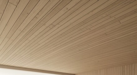 Wooden Ceiling with Planks