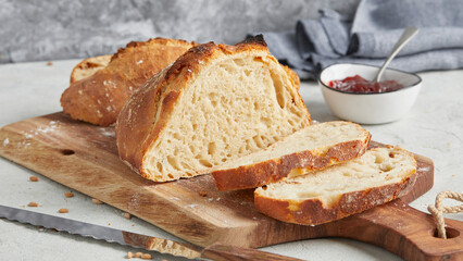 Selbstgebackenes Brot