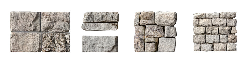 Gray stone tile patterns