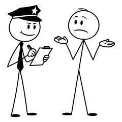 cartoon character of business people