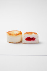 Delicious and sweet pastries with berries