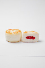 Delicious and sweet pastries with berries