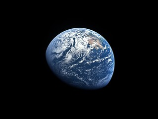 Earthrise Blue Marble Composition, Space View, Planet Earth, Global Perspective Earth, Space Photography