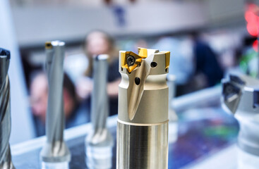 Close-up of Precision Milling Cutters .